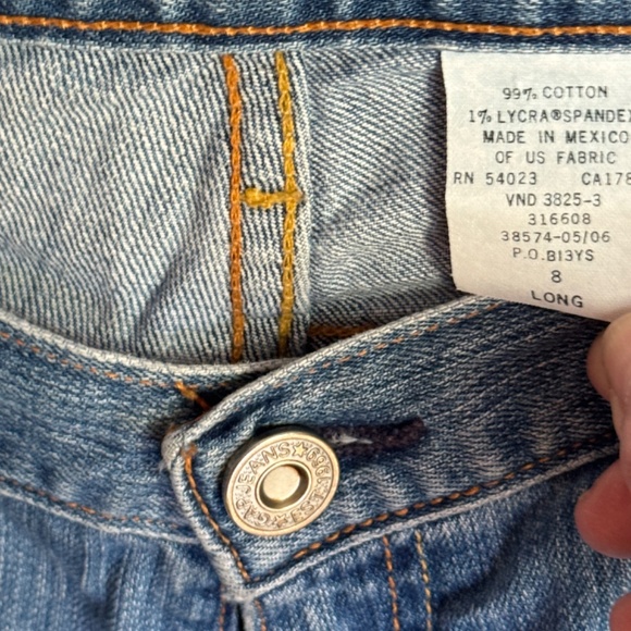 Gap Long & Lean Jeans Long Bootcut Sz.8 - Picture 4 of 8